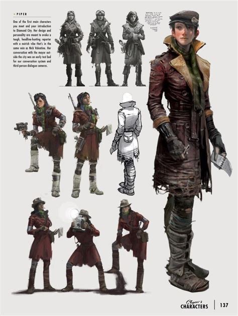 ArtStation - Fallout 4 Character Explorations, Ray Lederer | Fallout ...