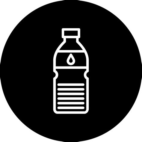 Water Bottle Vector Icon 17124610 Vector Art at Vecteezy