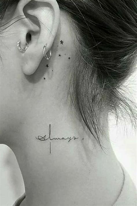 20 Pretty Neck Tattoo Ideas for Women - Your Classy Look | Small neck ...