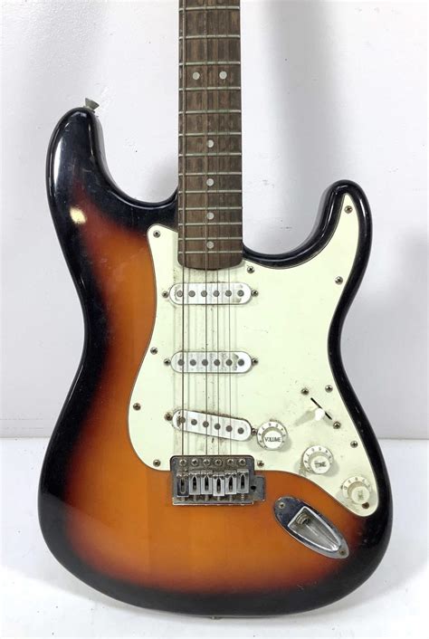 Lot - Fender Starcaster 6 String Electric Guitar