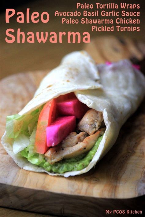 chicken shawarma wrap calories