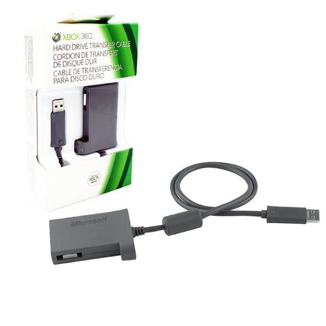 Microsoft Xbox 360 Hard Drive Data Transfer Cable 360 Transfer Cable