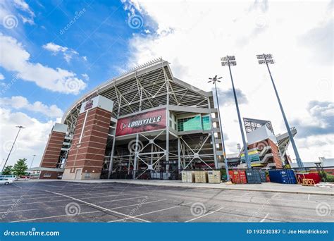 University of Louisville Football Stadium. Editorial Photography ...