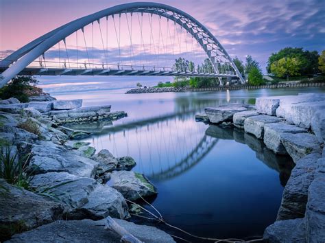 Humber Bay Arch bridge, Canada