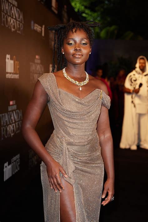 Lupita Nyong’o wore Vivienne Westwood @ BLACK PANTHER: WAKANDA FOREVER ...