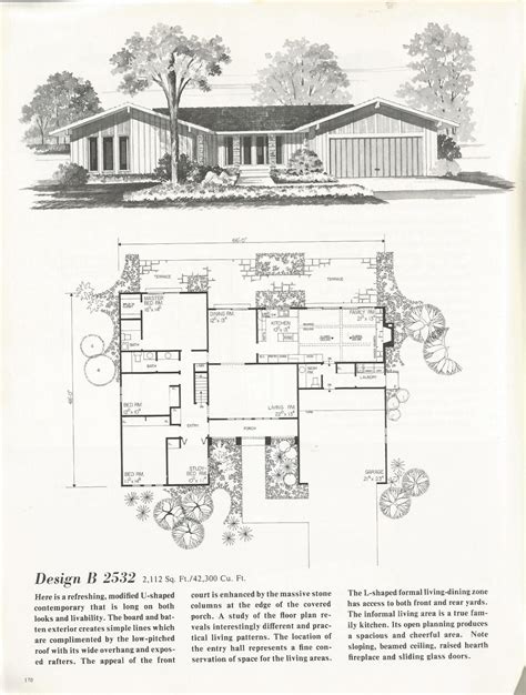 Vintage House Plans Mid Century Homes 1960s Homes Mid Century Modern House Plans Mid - Vrogue