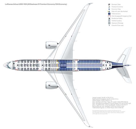 Airbus A350 900 Sitzplan Lufthansa - Image to u