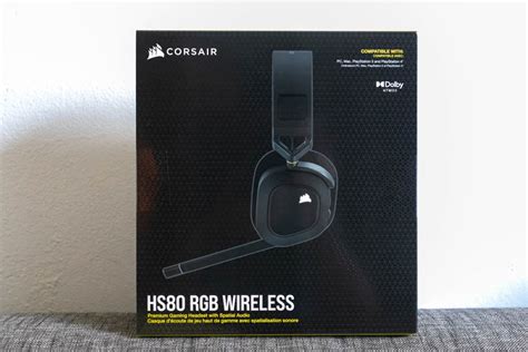 Corsair HS80 RGB Wireless Review - The Package | TechPowerUp