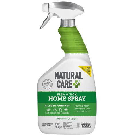 Natural Care Flea and Tick Home Spray, 32 oz - Walmart.com - Walmart.com