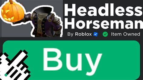 Headless Horseman Roblox 2024 - Dena Morena