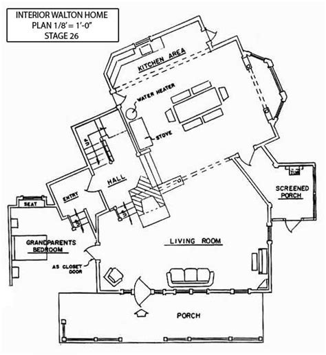 The Waltons House Floor Plan - Solution by Surferpix