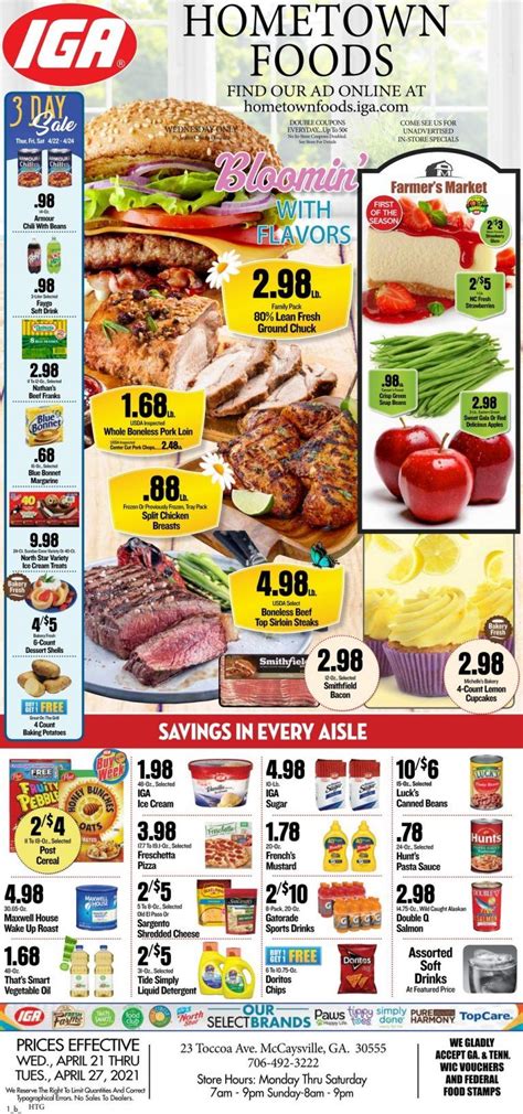 IGA Weekly Ad Apr 21 – Apr 27, 2021