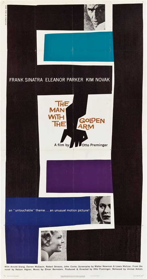 The Man with the Golden Arm (1955) | Saul bass, Saul, The man