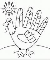 Thanksgiving Themed Coloring Pages sketch template