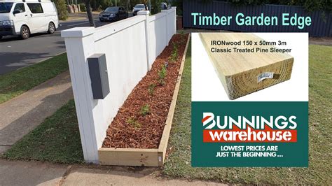 Timber Garden Edging Bunnings | Fasci Garden