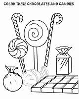 Free Printable Candy Coloring Pages For Kids sketch template
