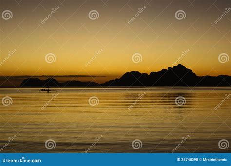 Sunset From El Nido Beach, Philippines Stock Photo - Image of philippines, beauty: 25740098