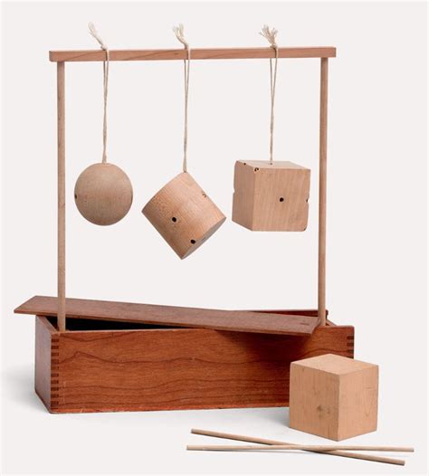 Gift 2 (by Friedrich Froebel, 1890) | History design, Wooden toys, Moma