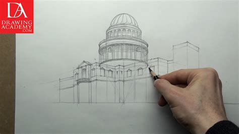 Two-Point Perspective - Video Lesson by Drawing Academy | Drawing Academy