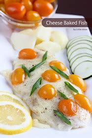 Little Inbox Recipe ~Eating Pleasure~: Cheese Baked Fish