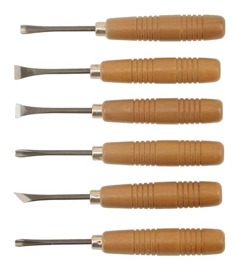 SET OF 6 JAPANESE WOOD CARVING TOOL - Robert Larson Company