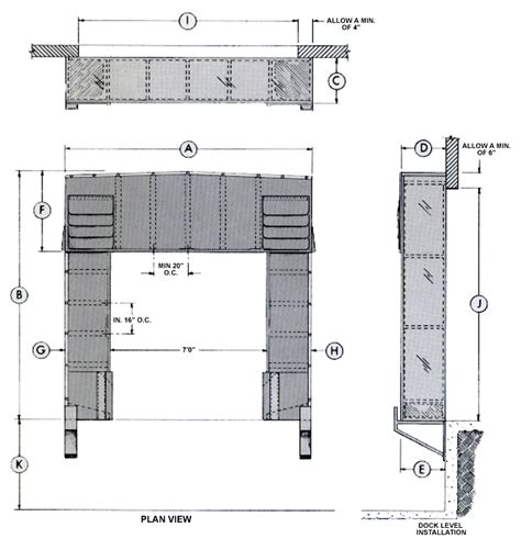 Rigid Dock Shelter, Truck Dock Seals, Dock Seals