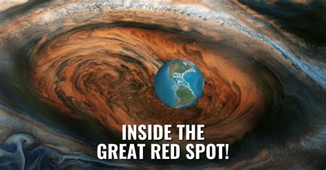 Inside Jupiter's Great Red Spot: The Largest Storm In The Solar System.