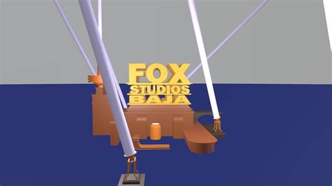 Fox Studios Baja logo 1999 remake - 3D model by Foodinator (@kidsthyes) [2095be8] - Sketchfab