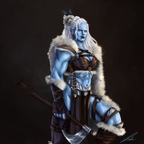 ArtStation - Isella Frost giant DnD