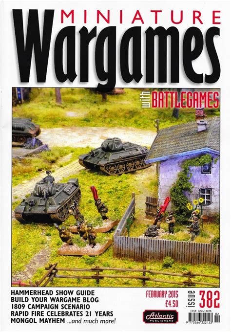 Wargaming Miscellany: Miniature Wargames with Battlegames Issue 382