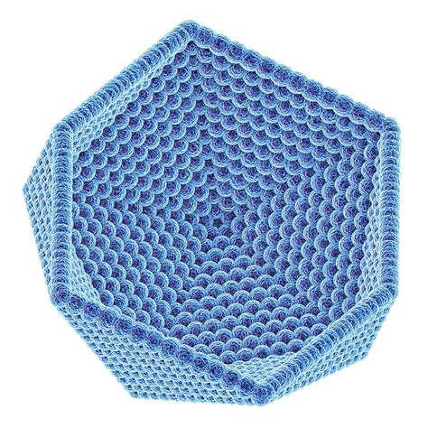 Icosahedral Virus Capsid Photograph by Alfred Pasieka/science Photo ...