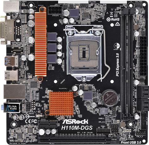 Asrock H110M-DGS R3.0 - Motherboard Specifications On MotherboardDB