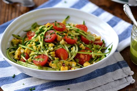 Courgetti Salad Recipe - Great British Chefs