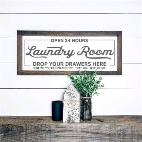 Funny Laundry Sign - Etsy