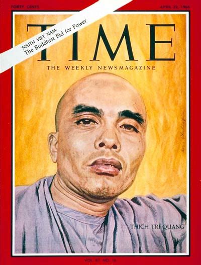 TIME Magazine Cover: Thich Tri Quang - Apr. 22, 1966 - Religion - Buddhism - Vietnam