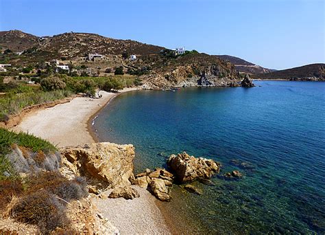 The 15 best beaches on Patmos in Greece.