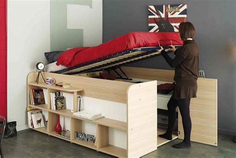 Parisot 'Space Up' bed lifts up for spacious storage | Woodworking Network