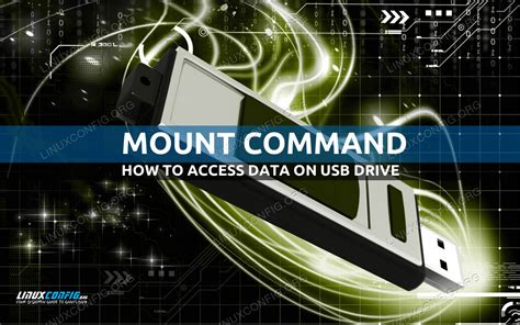 How to mount USB drive in Linux - LinuxConfig