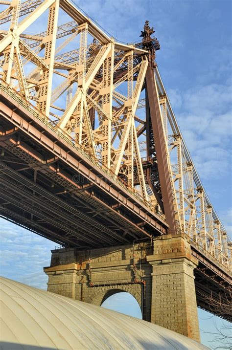 Roosevelt Island Bridge, New York Immagine Stock - Immagine di fiume ...