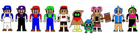 The SMG4 Gang in my style by NoahIsHere18 on DeviantArt