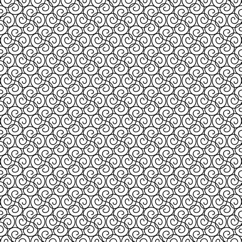 black line seamless scrolled abstract vector patterns 21333580 Vector ...