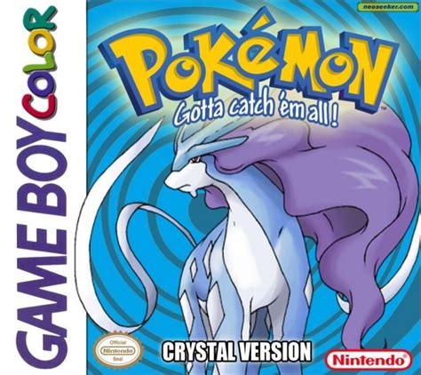 Pokémon Crystal GBC Front cover