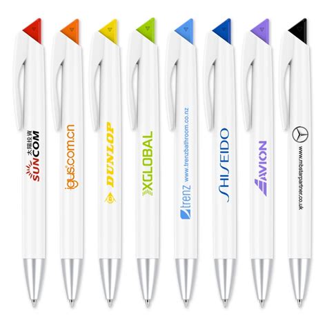 500 pcs/lot Plastic promotional pens for writing custom logo gift ...