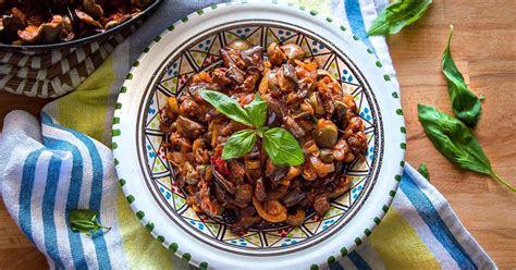 Caponata: A Sicilian Delicacy for Holidays and Gatherings : Italian Recipe Book