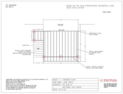 Custom Deck Plans | Pro Deck Plans