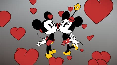 Mickey & Minnie anniversary kiss by Ginger L.v.A | Minnie, Mickey minnie mouse, Mickey