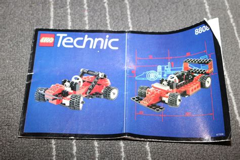 LEGO Technic 1994 Instructions Booklet Builder 8860 Car | Etsy