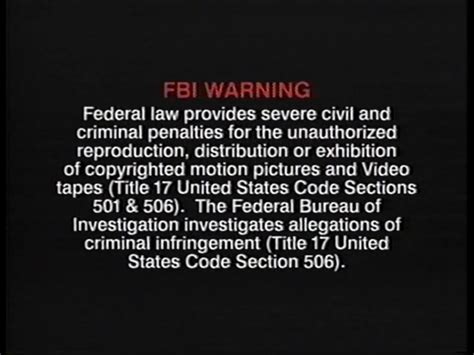 U.S. Renditions (Warning Screen) - Audiovisual Identity Database