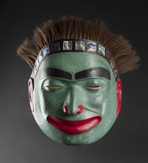 Tlingit Portrait Mask (1987) - Stonington Gallery in 2021 | Tlingit, Mask, Portrait