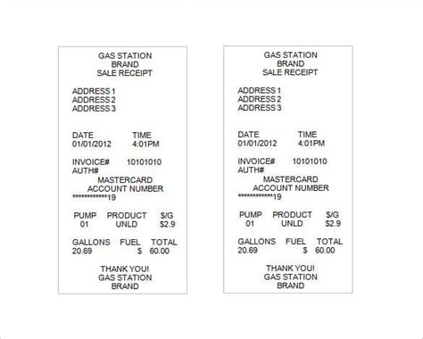 Sample Receipt Template - 18+ Free Word, Excel, PDF Format Download!